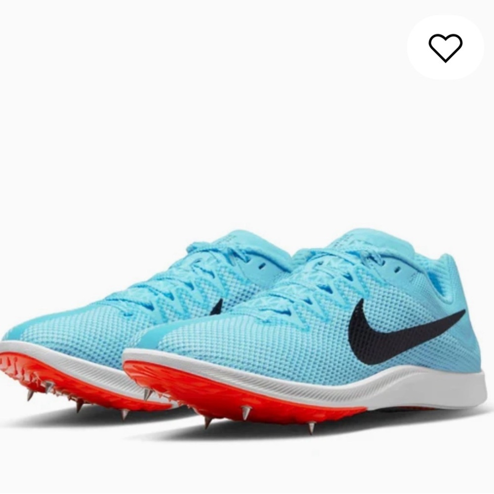 🆕 NWT Nike Air Zoom Rival Distance Removable Spikes 'Blue Chill' DC8725-400